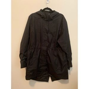 Long Black Shell Jacket | McKinley